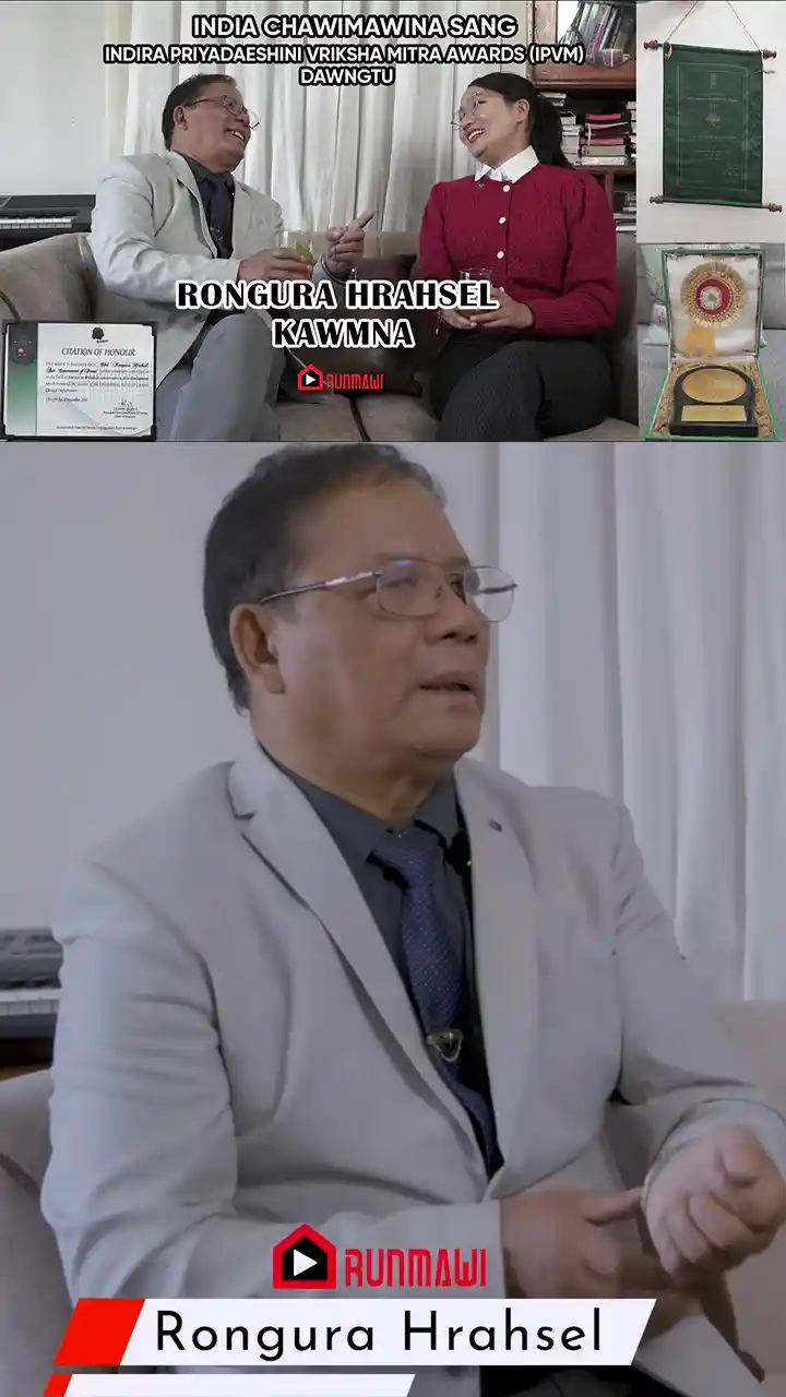 RONGURA HRAHSEL || INDIRA PRIYADAESHINI VRIKSHA MITRA AWARDS IPVM